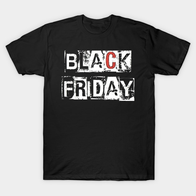 Black friday T-Shirt by TibA